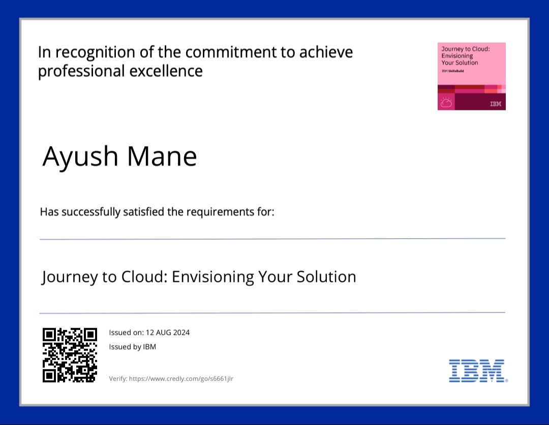 Journey to Cloud